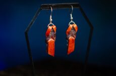 Boucle d'oreilles Bloodknot